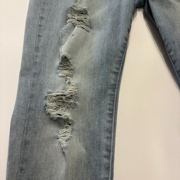Judy Blue Skinny Jeans Distressed Light Wash | Size 31 - Picture 3 of 14